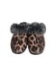 Women's Front Covered Fur Winter Home Daily Slippers - 5