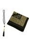 Premium Chenille Prayer Rug and Pearl Prayer Beads Set with Vav, Islamic Gifts for Women Men - 4