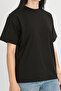 LONDON BASKILI  SİYAH OVERSIZE - 4