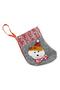 Christmas Pine Tree Ornament Teddy Bear Socks Special Decor Christmas Ornament 15 cm