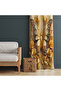 Gold Butterfly Background Curtain - 2