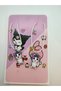 Set of 2 Cute Kuromi Cat Dating Best Friends Couple Adjustable Drawstring Necklace