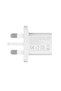 شاحن سريع 20 وات بمنفذ واحد UM25 Mini PD - أبيض - 4