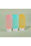 Set of 3 Refillable Travel Bottles - Leak Proof Bottles for Shampoo, Lotion, Soap - 3
