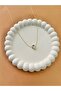 Retro Minimal Mother of Fatma Hand Necklace