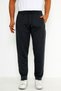 Men's Anthracite Straight Leg Pocket Elastic Waist High Waist Modal Scuba Sports Sweatpants Edy0010A - 4