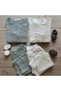 Buttoned Pajama Set - Organic Muslin Set - Women's Pajamas - Shirt Set - Natural Natural - 5