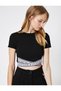 Women's Black Tshirt Ss 0YAL18139IK