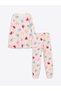Lcw Kids Pink Crew Neck Girls Pajamas Set