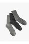Set de 3 șosete Socket Multicolor - 2
