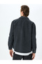 Classic Denim Jacket with Buttoned Cotton Pocket Detail - 4