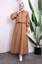 Mink Crop Jacket Dress Combination - 2