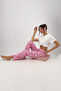 Women's Pajama Bottoms Large Rabbit Pink with Ribbon - 7