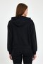 Black Long Sleeve Hooded Zippered Sweatshirt 0090 - 7