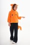 Girl'S, Plush, Hooded, Embroidery Detailed, Bag Included, Sweatshirt, Pullover Rb-703 - 6
