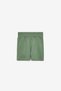 Mirjeta Women's Knitted Relaxed Fit Mint Green Shorts - 3