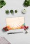 Glass Cutting Board - Glass Cutting Board |   Colorful Sheet Music |   20cm X 30cm