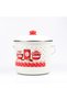 Enameled Copper Yogurt Bucket Pulses Storage Pot Yogurt Pot 20 cm - 5
