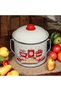 Enameled Copper Yogurt Bucket Pulses Storage Pot Yogurt Pot 20 cm