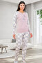 Cotton Long Sleeve Women's Pajama Set