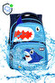 Shark Pattern - Waterproof, Orthopedic Back Feature Primary School and Lunch Box - 4