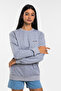 Women's Crew Neck Regular Fit Slim Ar Printed Sweatshirt Spr24Swk124 - 2