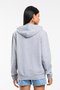 Women's Hooded Comfortable Slim Fit Ar Printed Sweatshirt Spr24Swk122 - 3