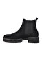 Premium 1158 Black Suede Genuine Leather Men's Boots - 2