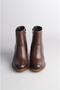 Select 707 Genuine Leather Heeled Women's Boots (Heel Height: 6 cm) Brown - 5
