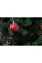 6 Pieces Christmas Ornament, Red Ball 4 cm Christmas Ball - 4