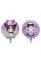 Sanrio Kuromi 4 Years Old Purple Color Balloon Set Anime Hello Kitty Kuromi Concept Birthday Balloon Set - 5