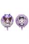Sanrio Kuromi 7 Years Old Purple Color Balloon Set Anime Hello Kitty Kuromi Concept Birthday Balloon Set - 5