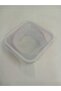 Feyzade Fresco Glass Lockable Storage Container Set of 3 1150Cc Square (Frs-249) - 4