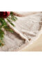 Plush Christmas Tree Cover Christmas Pine Tree Cover Light Brown 100 cm Diameter New Year Tree Cover - 2