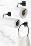 Modern Adhesive Wc Paper Towel Solo Towel and Towel Holder - 2