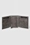 La'Graccio Paris Genuine Leather Mechanismed Men's Wallet Crazy Gray - 5