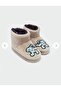 Lcw Steps Gray Embroidery Detailed Plush Boy's Home Boots