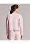 W Soft Touch Shinny Logo Crew Neck Sweatshirt Women's Pink Sweatshirt S231144-590 - 3