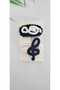 Musician Buckle Left-Handed Key Musical Note Figure 2-Piece Snap Buckle (Suitable for All Age Groups) - 4
