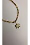 Star Pattern Waterway Baguette Pendant Charm - Steel New Trend - 2