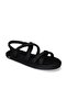 Tahiti Rubber Sole Men's Rope Sandals Black - 2