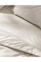 Rosalie Single 100% Cotton Dobby Bed Sheet Pcs Duvet Cover Set - Beige - 6