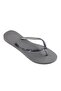 Slim Glitter Silver Color Slippers