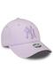 Hat - Wmns League Ess 9Forty New York Yankees - Lilac - 3