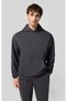 Eco Future Hooded Sweatshirt Organic Cotton Black Men's Hooded Sweatshirt-220423-Es503 - 3