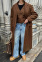 Brown Premium Vest Cashew Coat - 5