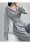 Hype Streetwear Crop Zippered Cardigan - 4