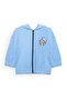 Unisex Children's 100% Cotton Cat Embroidered Winter Cardigan -Light Blue (3-4 Years 8-9 Years) - 3