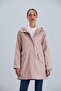 Hooded Quilted Lined Women's Coat
