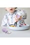 Premium Children's Bpa Free Quality Silicone Handle Stainless Steel Tip Fork-Spoon Blue - 5